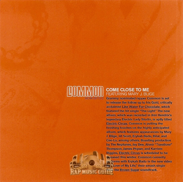 Common Come Close To Me 洋楽 | discovermediaworks.com